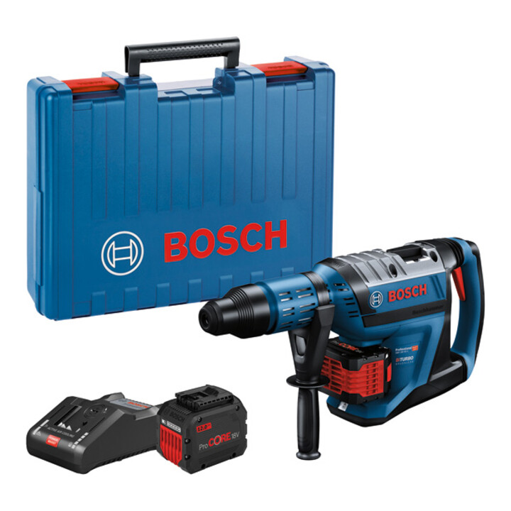 Bosch Akku-Bohrhammer BITURBO mit SDS max GBH 18V-45 C