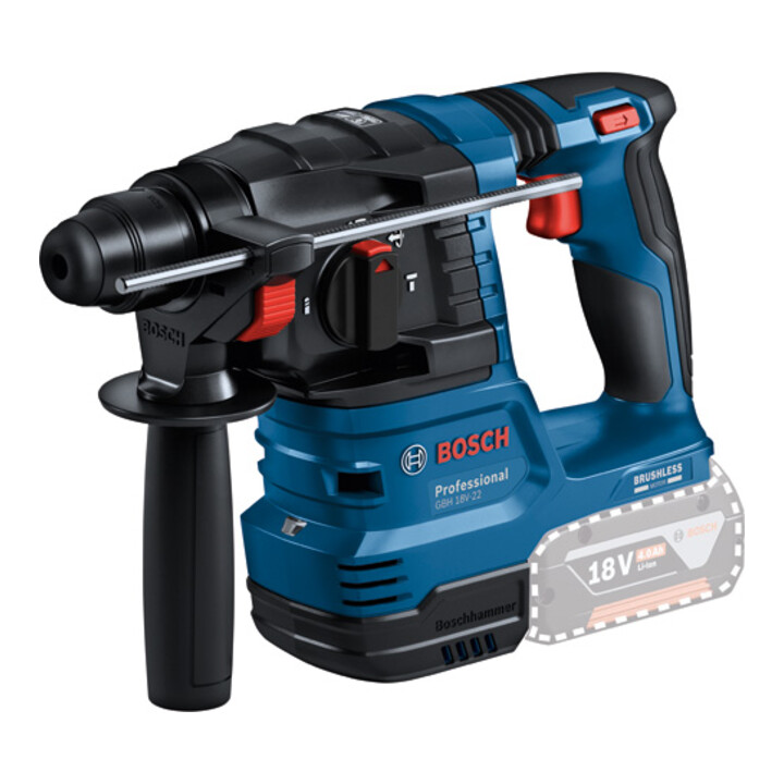 Bosch Akku-Bohrhammer mit SDS plus GBH 18V-22 - Gartenpools24 Bosch Akku-Bohrhammer mit SDS plus GBH 18V-22
