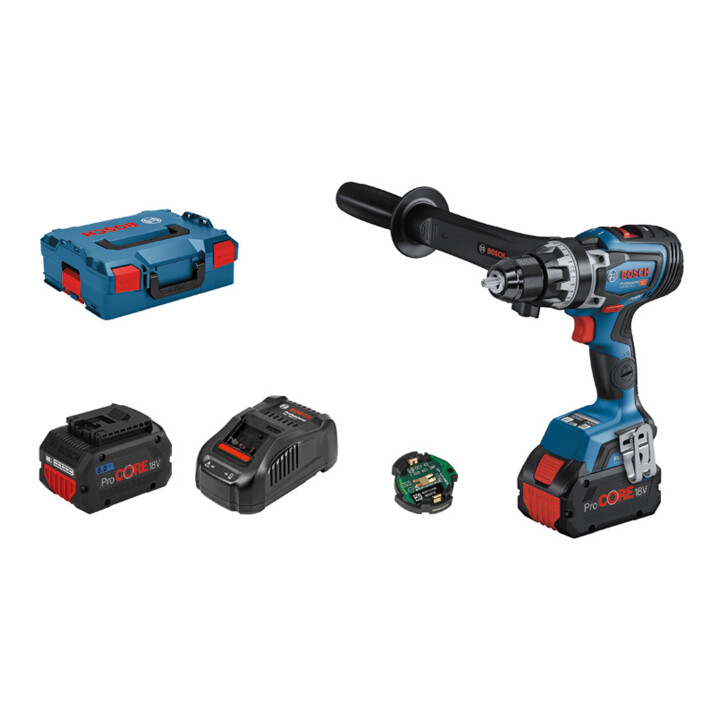 Bosch Akku-Bohrschrauber GSR 18V-150 C mit 2x Akku ProCORE18V 8.0Ah in L-BOXX