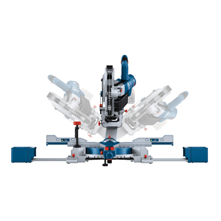 Bosch Akku-Kapp- und Gehrungssäge BITURBO GCM 18V-254 D