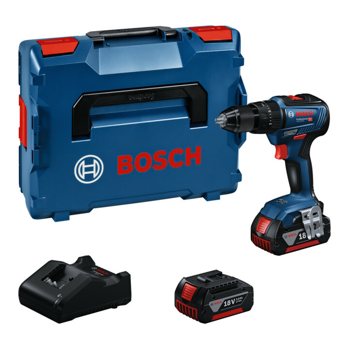 Bosch Akku-Schlagbohrschrauber GSB 18V-55 mit 2 Akkus 18V 3.0Ah