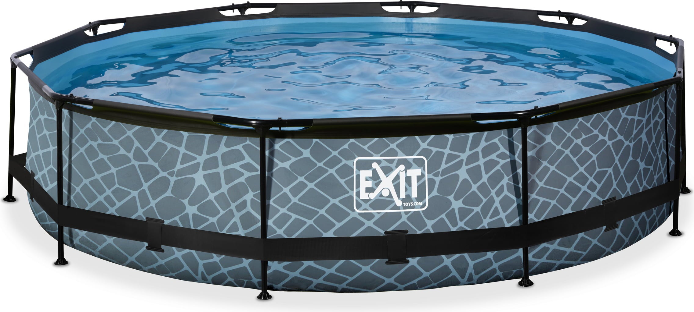 EXIT Toys Frame Pool Ø 360 x 76 cm - Gartenpools24 EXIT Toys Frame Pool Ø 360 x 76 cm