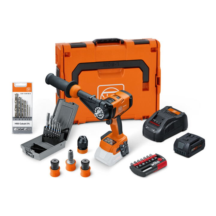 Fein 4-Gang Akku-Bohrschrauber im Anwender-Set ASCM 18-4 QM AS Metal Advanced To