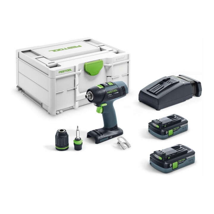 Festool Akku-Bohrschrauber T 18+3 HPC 4