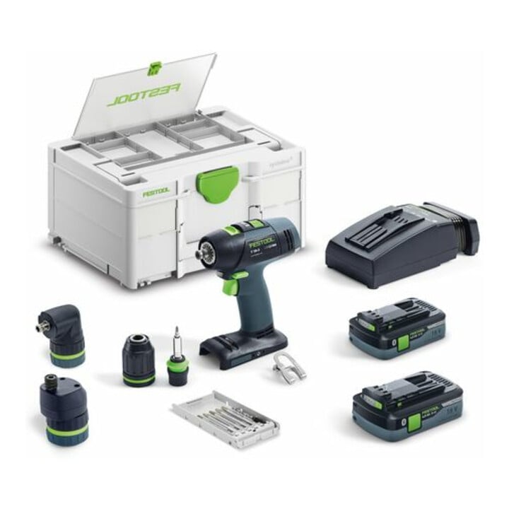 Festool Akku-Bohrschrauber T 18+3 HPC 4