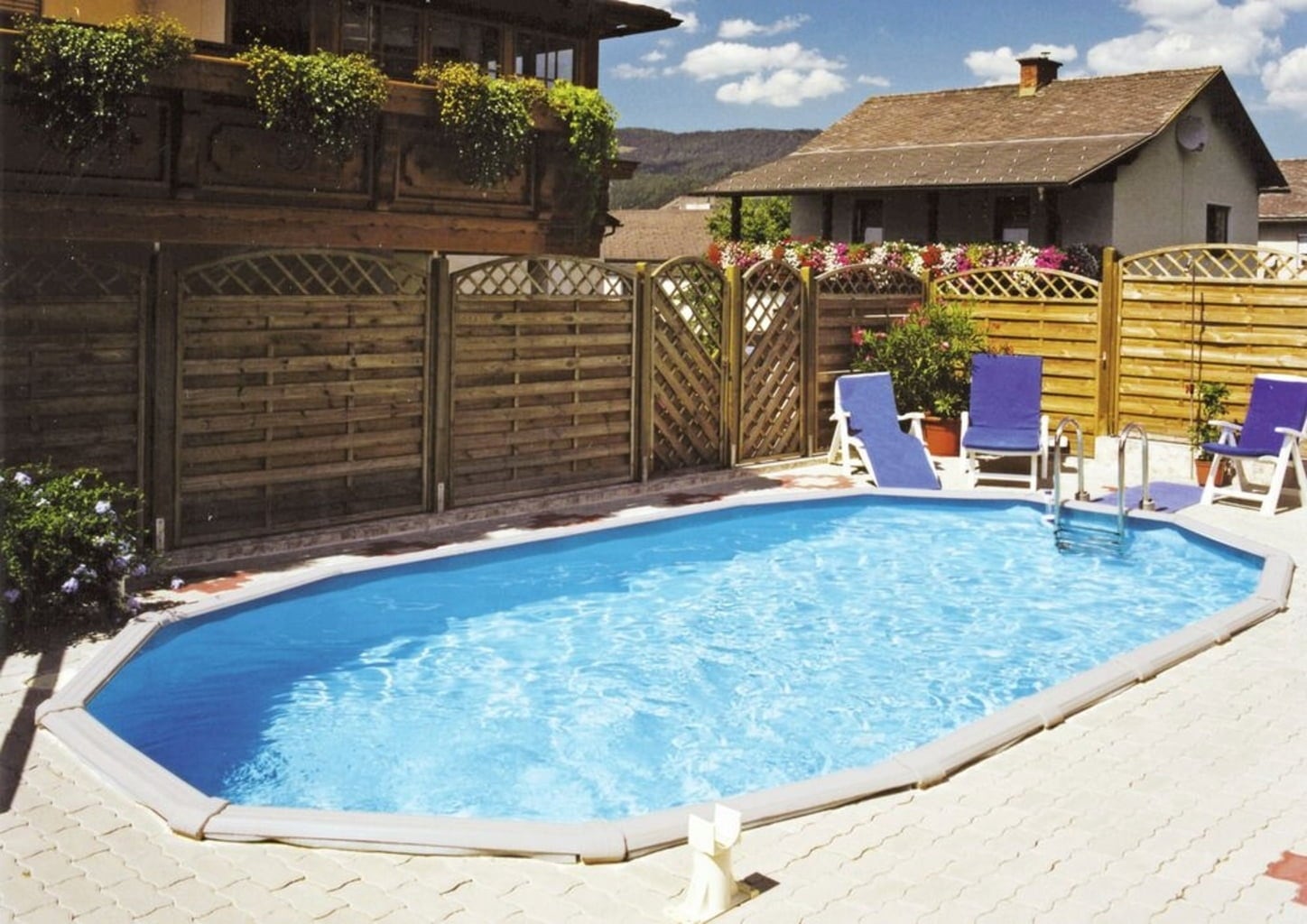 Grande Pool Set Oval 610 x 366 x 135 cm