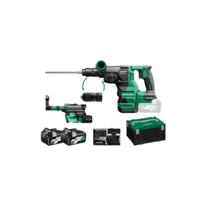 Hikoki Akku-Bohr- und Meißelhammer (SDS-plus) DH3628DC (2