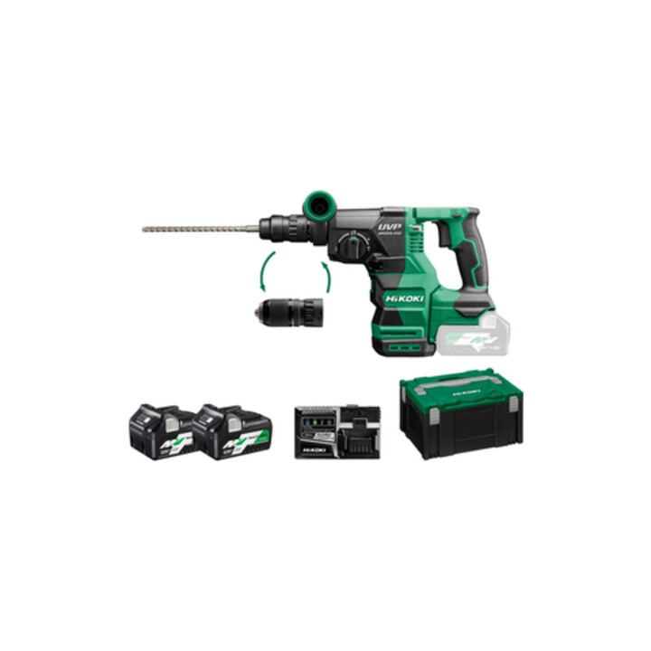 Hikoki Akku-Bohr- und Meißelhammer (SDS-plus) DH3628DC (2