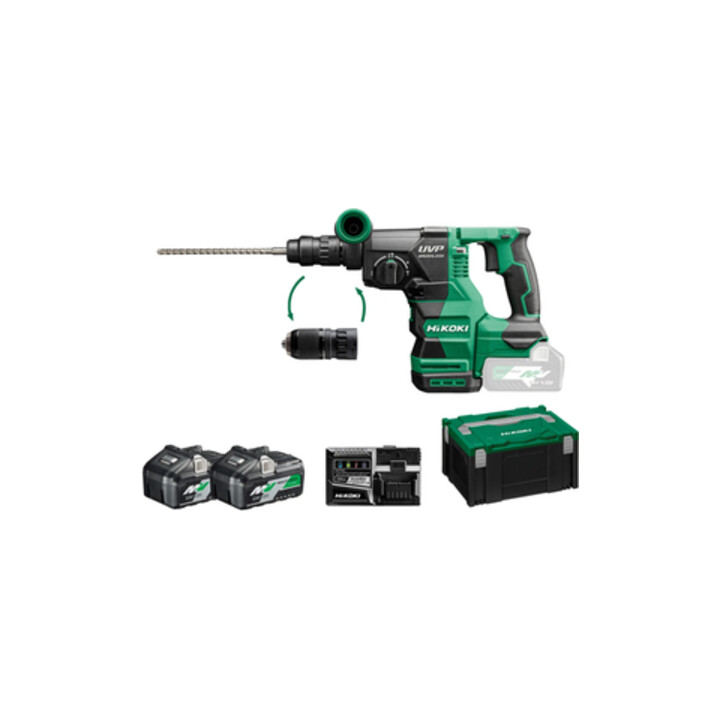 Hikoki Akku-Bohr- und Meißelhammer (SDS-plus) DH3628DC (4