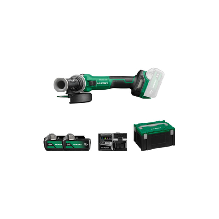 Hikoki Akku-Winkelschleifer G1813DE (5