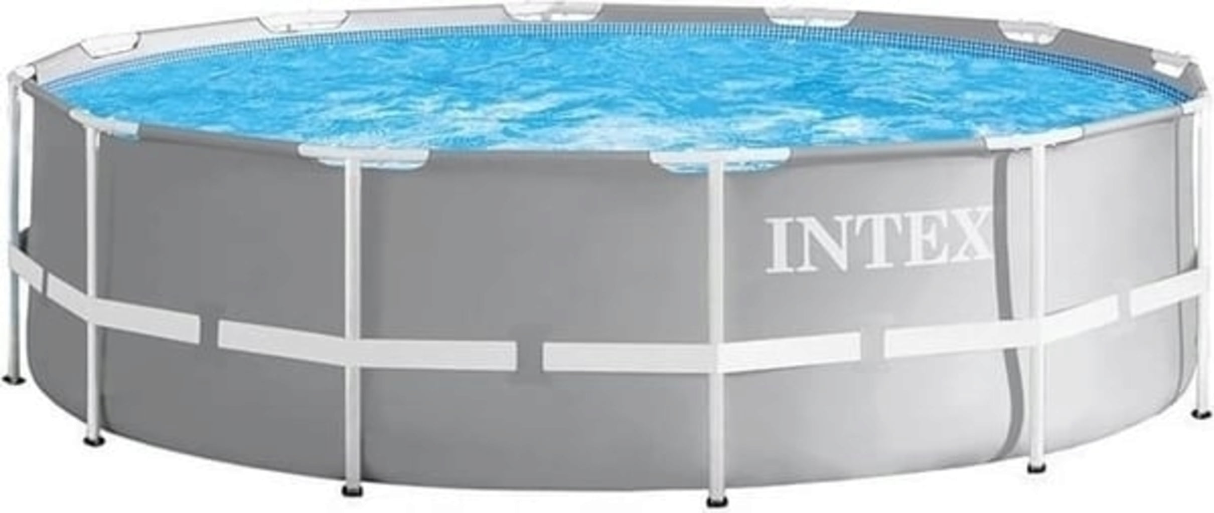 Intex Frame Pool Prism Rondo Ø 366 x 76 cm - Gartenpools24 Intex Frame Pool Prism Rondo Ø 366 x 76 cm