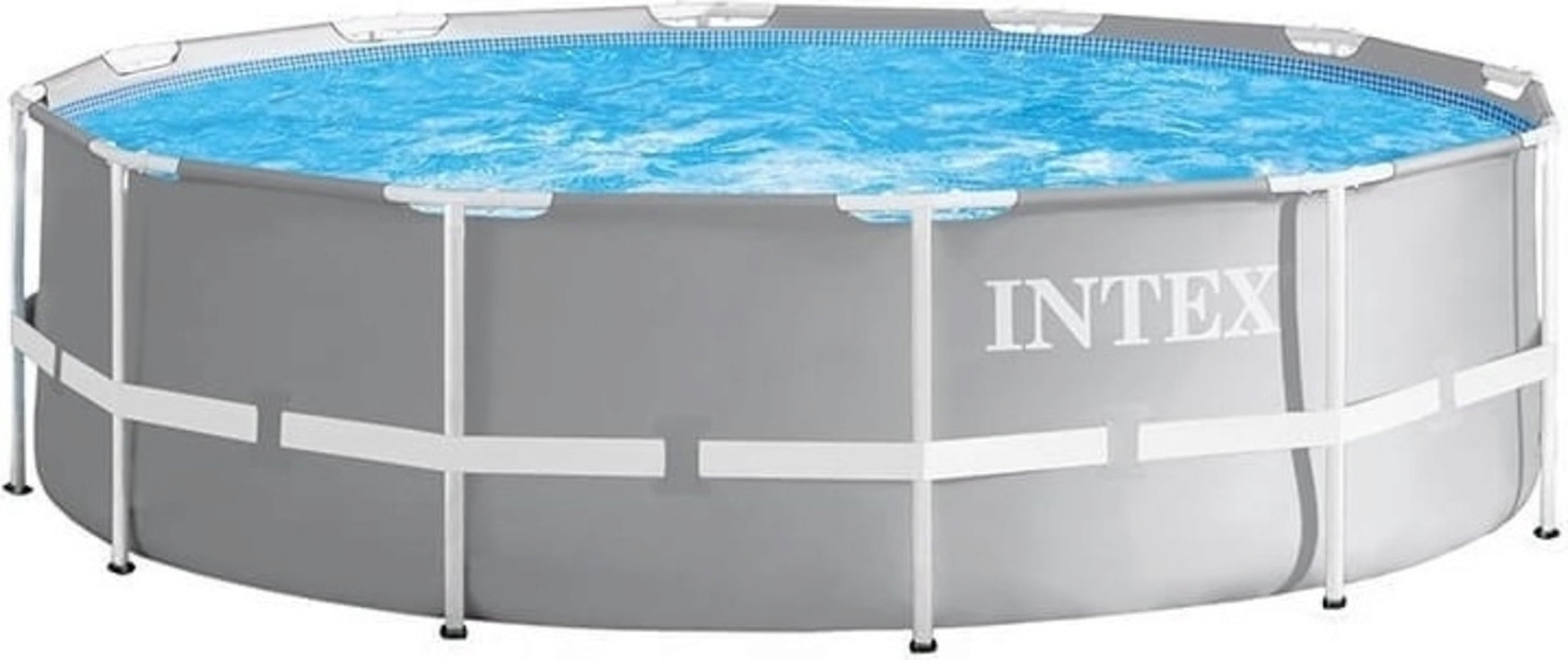 Intex Frame Pool Prism Rondo Ø 366 x 99 cm - Gartenpools24 Intex Frame Pool Prism Rondo Ø 366 x 99 cm