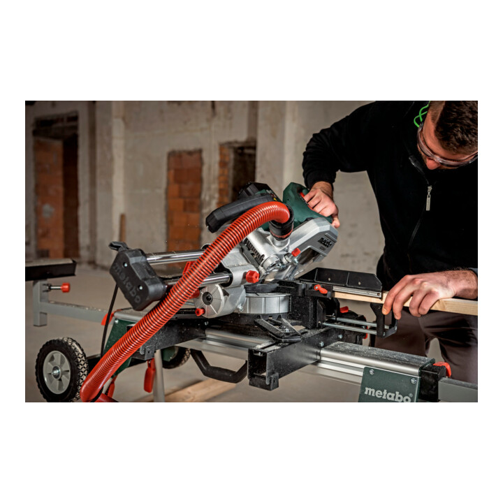 Metabo Kappsäge KGS 254 M Set (613254900) mit 2. Hartmetall-Sägeblatt