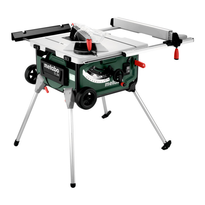 Metabo Tischkreissäge TS 254 mit Untergestell und Trolleyfunktion; Karton