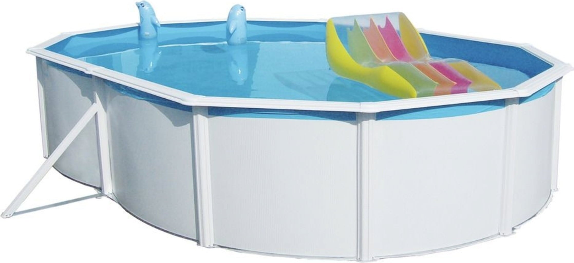Nuovo Pool Deluxe Oval 730 x 366 x 120 cm